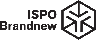 black logo of ISPO Brandnew